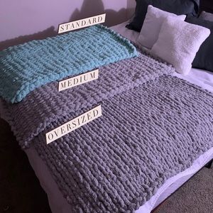 Handmade throw blankets